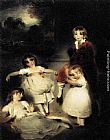 Sir Thomas Lawrence Wall Art - Portrait of the Children of John Angerstein